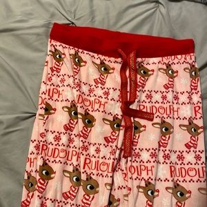 Rudolph the Red Nosed Reindeer pajama bottoms